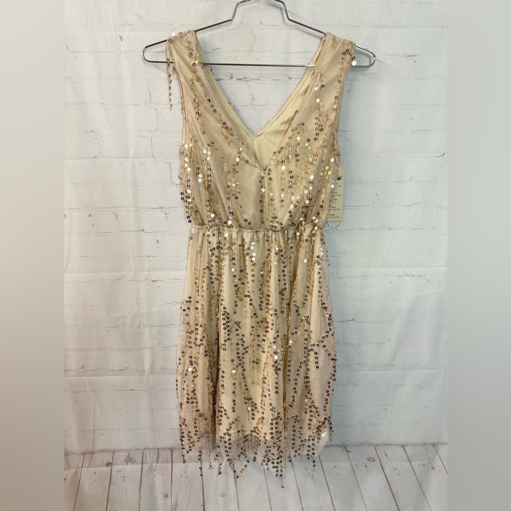 Southern Fried Chicks Brand Sequin Dress Small NWT